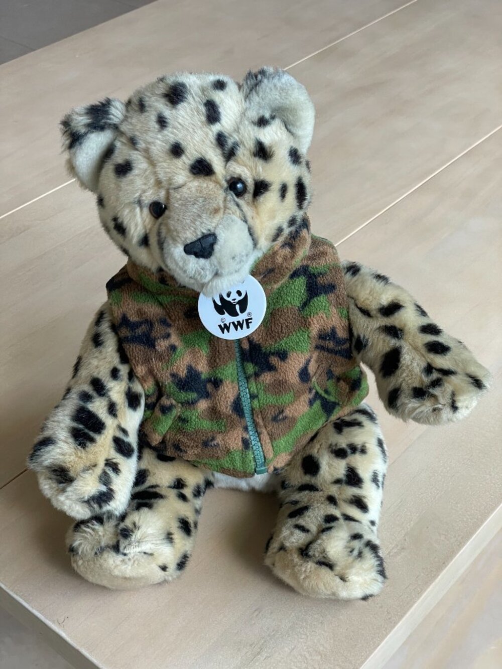 Entire Closet $5! Build A Bear WWF Snow Leopard Plush 2007 World Wildlife Fund - Picture 2 of 10